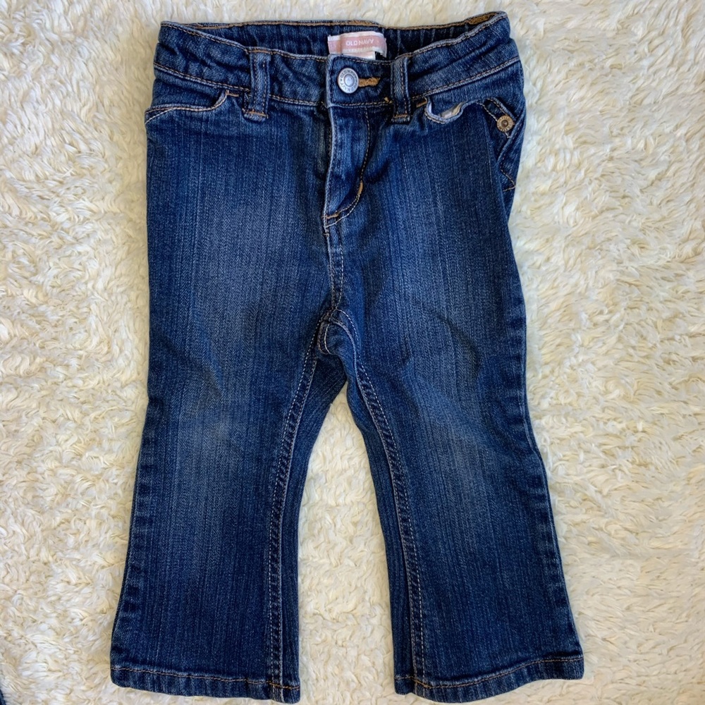 Baby girl jeans from Old Navy